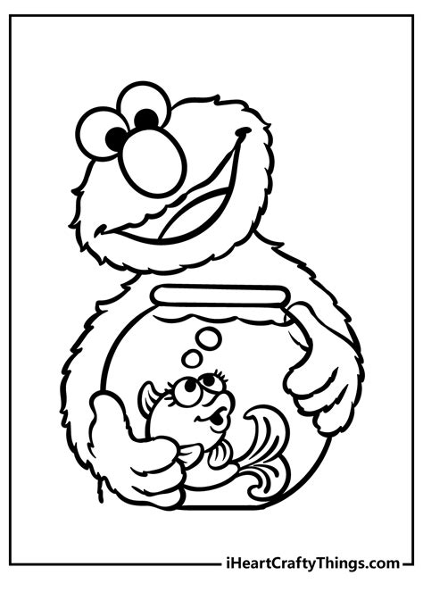 Coloring Pages Sesame Street Printable