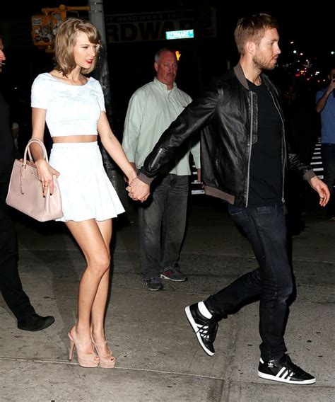 Calvin Harris And Taylor Swift Pics Of The Exes Hollywood Life