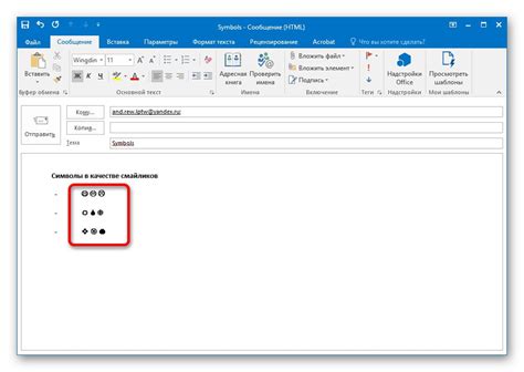Jak vložit emotikon do pošty aplikace Outlook