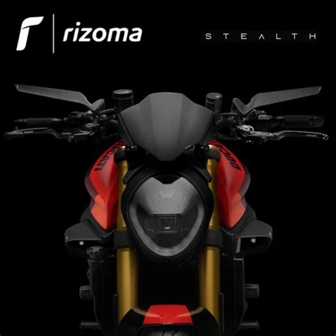 MIROIRS STEALTH NAKED Noir RIZOMA Ducati Monster 937 Sp 2023