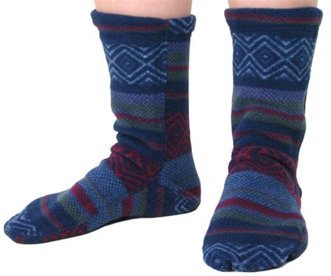 Fleece socks | slipper socks | for men and women | extra stretchy ...