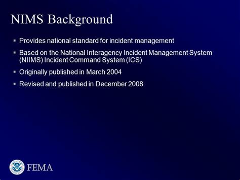 Ppt National Incident Management System Nims