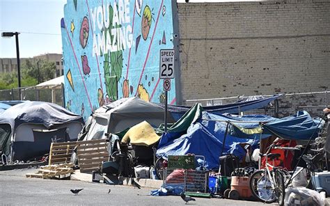 Phoenix Homeless Camp Spurs Lawsuit From Downtown Residents Businesses