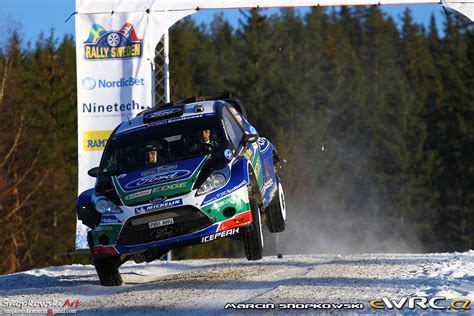 Solberg Petter Patterson Chris Ford Fiesta RS WRC Rally Sweden 2012