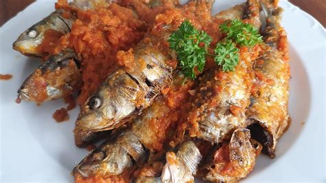 Der Leckere Sardine Fisch In Chilli Sauce Ikan Sarden Sambel