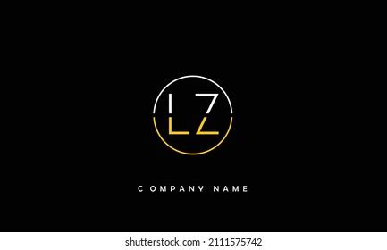 Lz Zl Alphabets Letters Logo Monogram Stock Vector Royalty Free