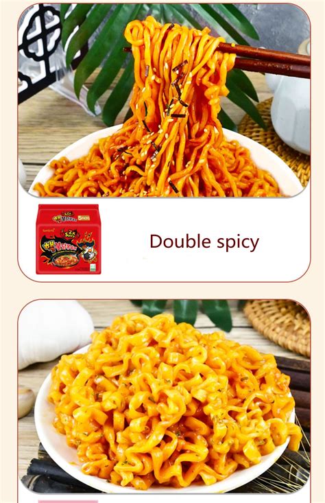 Korean Hot Chicken Flavor Ramen Sam Yang Creamy Turkey Noodles