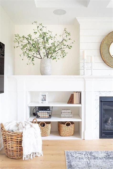 Benjamin Moore Simply White Trim Fireplace And Built Ins Are Benjamin