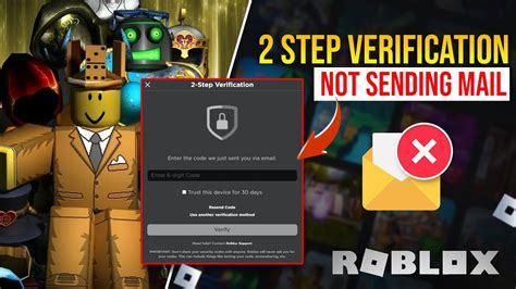 How To Fix Roblox Step Verification Not Sending Email Solve Roblox