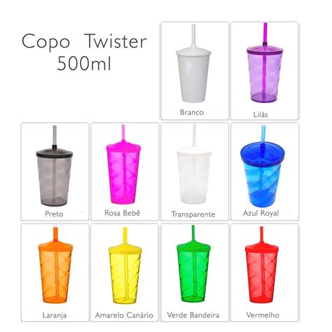 Copo Twister Ml Personalizados Elo Produtos Especiais