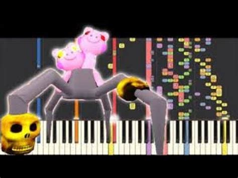 Spider Piggy Theme Piano Remix Piggy Roblox YouTube