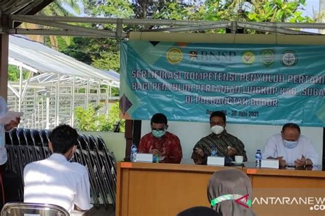 Jaga Persediaan Pangan Kementan Uji Kompetensi Penyuluh Pertanian