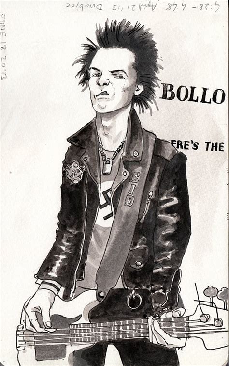 Gesturing In Place John Simon Ritchie Aka Sid Vicious