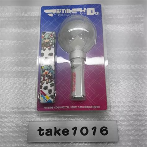 HATSUNE MIKU MAGICAL Mirai 10th Anniversary Pen Light Japan Used