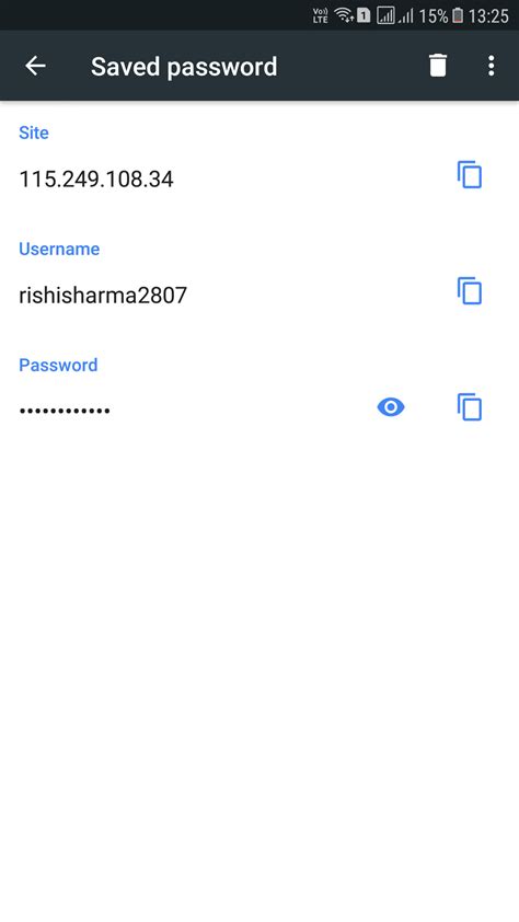 How To See Saved Passwords In Chrome On Android