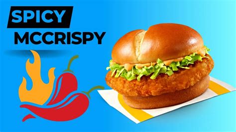 McDonalds Spicy McCrispy Chicken review