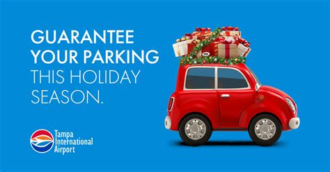 Book your parking at TPA for Christmas week