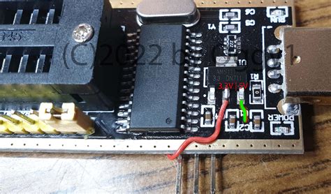 CH341A USB Programmer auf 3,3V und 5V umrüsten. - Technik22.de