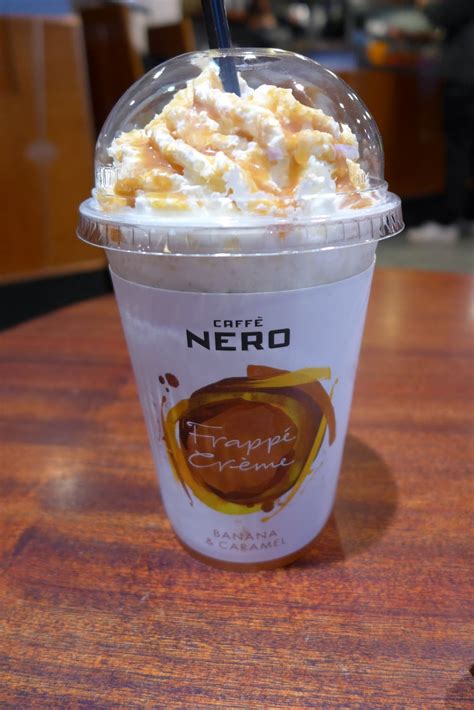 Creamy Steaks Cafe Nero Banana And Caramel Frappe