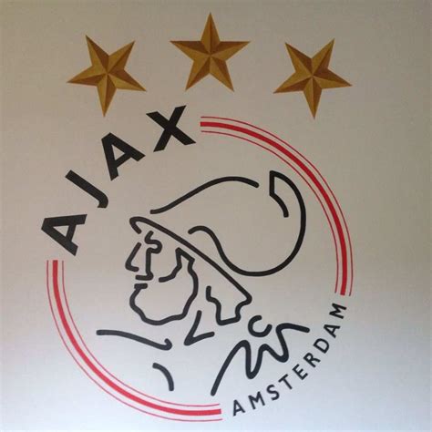 Kleurplaat Voetbal Logo Ajax