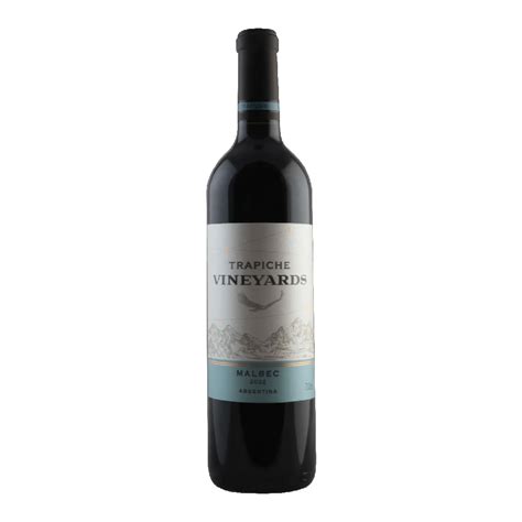 Vinho Tinto Argentino Trapiche Vineyard Malbec Ml Vai Vinho