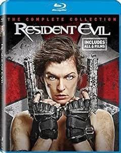 Amazon Resident Evil The Complete Collection Blu Ray Milla