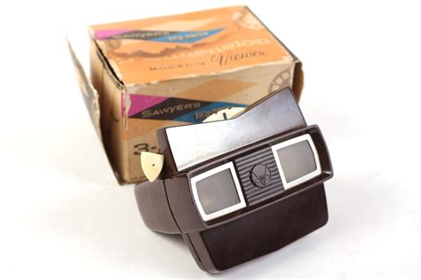 Vintage Sawyers View Master Stereo Viewer Model G In Box Etsy