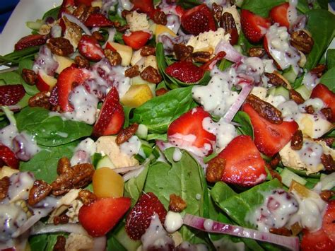 Local Dish Recipe With Lisa Prince Strawberry Spinach Chicken Salad