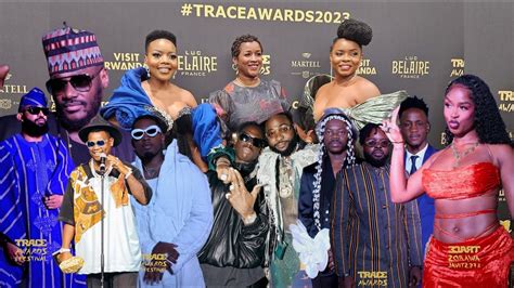 Rema Davido 2baba Fally Ipupa Mr Eazi And More Win Trace Awards 2023