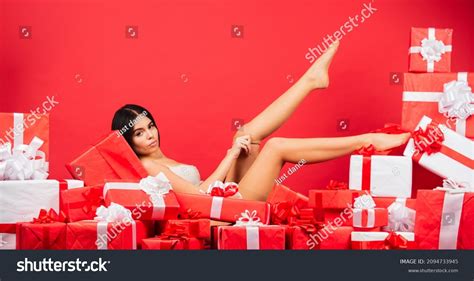 Sexy Girl Long Legs Wear Lingerie Stock Photo Shutterstock