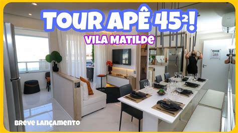 Tour apartamento modelo decorado Gigante 45m² Mob vila Matilde