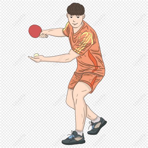 Gambar Tenis Meja Kartun Gambar Bocah Kecil Dengan Kebugaran Tenis