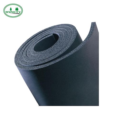 100kgm3 Nbr Rubber Foam Insulation Sheet 40mm Thickness