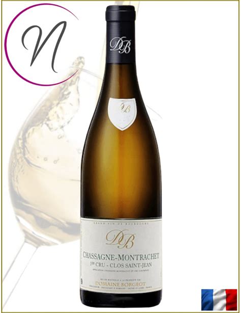 Chassagne Montrachet 1er Cru Clos Saint Jean Bourgogne Blanc