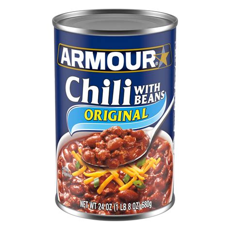 Armour Star Chili With Beans Canned Chili 24 Oz Can