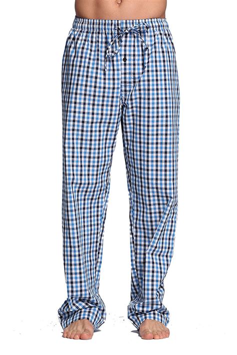 Cyz Mens 100 Cotton Poplin Pajama Lounge Sleep Pant Cyz Collection