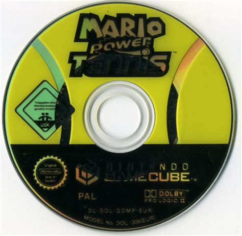 Mario Power Tennis Cover Or Packaging Material Mobygames