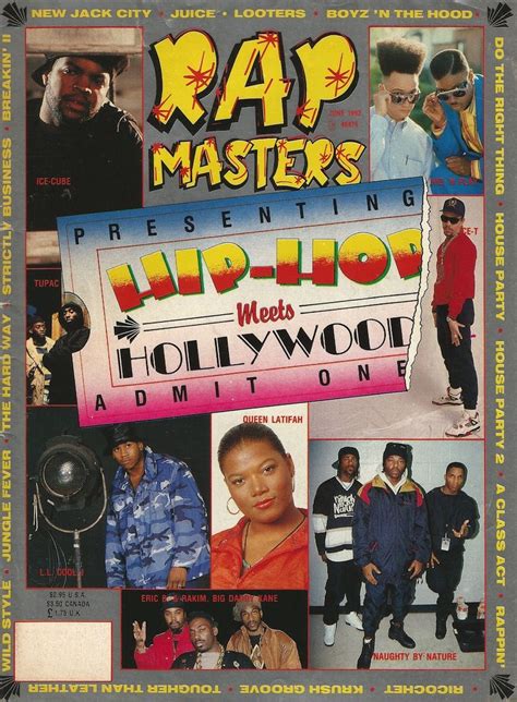 Rap Masters June 1992 Hip Hop And R B Hip Hop Rap