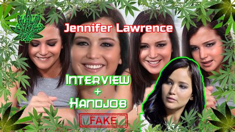 Jennifer Lawrence Interview Handjob Fake Deepfake Porn Mrdeepfakes