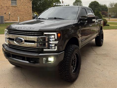 Ford F Super Duty Wheel Offset Aggressive Outside Fender