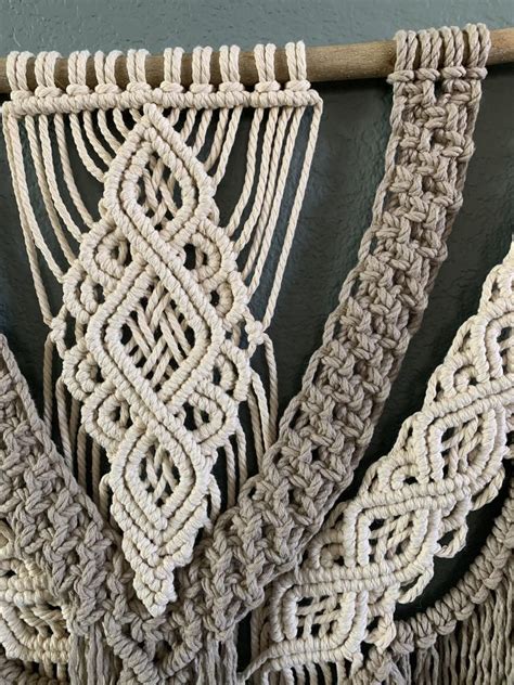 Macrame Diy Macrame Wall Hanging Patterns Large Macrame Wall Hanging