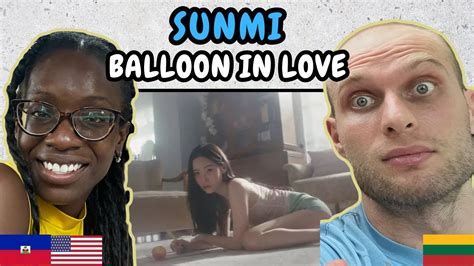 REACTION TO SUNMI 선미 Balloon in Love Official MV FIRST TIME