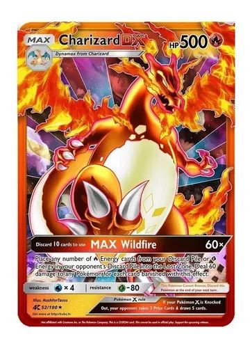 20 Cartas Pokemon Vmax Sem Repetir 1 Carta Charizard Vmax à venda em