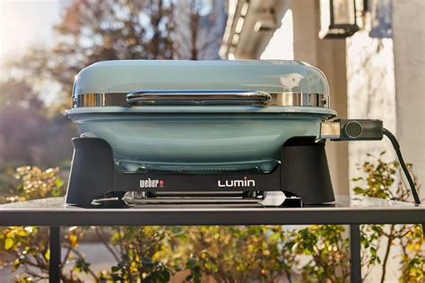 The Weber Lumin Electric Grill Is Released With Smoking Capabilities