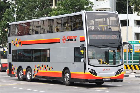 Singapore Buses Smrt Buses The First Day Of Service For The Adl