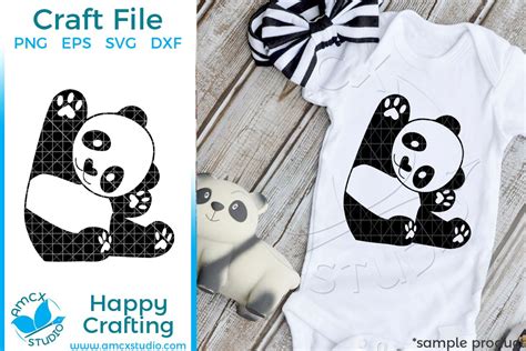 Baby Panda Svg 162834 Svgs Design Bundles