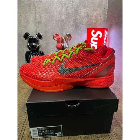 Nike Kobe 6 Protro Reverse Grinch 反轉青蜂俠 Fv4921 600 蝦皮購物