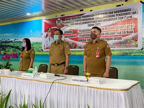 Pemkot Tomohon Gelar Rapat Fasilitasi Perumusan Kebijakan Dan