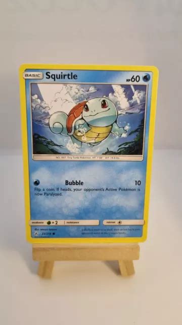 Pokemon Card Squirtle 1725 Non Holo Mcdonalds 25th Anniversary Nr Mint