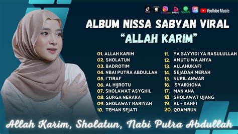 Allah Karim Sholatun Nissa Sabyan Official Music Video Sholawat